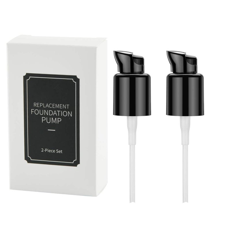 Bluecell 2pcs Replacement Foundation Pump Compatible With MAC and Estee Lauder Double Wear Foundation - Image 2