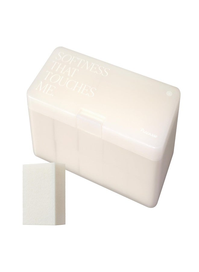 Piccasso Makeup Sponges for Foundation 20P - Latex Square Sponges for Face Makeup, Long-Lasting Sponges with Coating Surface, Ideal for High-Adherence & Hygienic Daily Use - Image 1