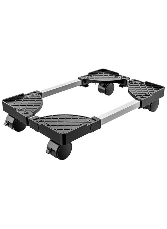 erorex - Computer Tower Stand: Mobile CPU Stand with Rolling Caster Wheels - Upgraded PC Tower Stand Holder - Desktop Tower Stand & CPU Rolling Stand– Premium Gaming PC Case Stand for Floor Carpet - Image 1