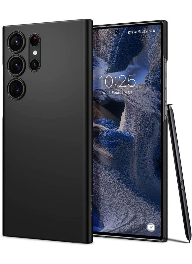 Spigen Air Skin for Samsung Galaxy S23 Ultra Case Cover - Black  - Image 1