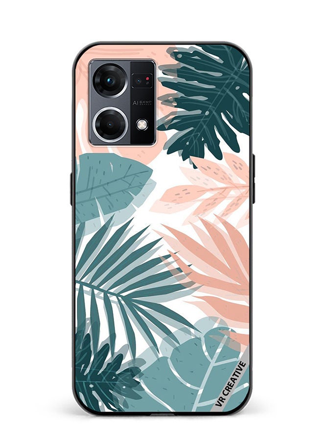 VR CREATIVE Protective Case Cover For Oppo Reno8 4G Layer Design Multicolour - Image 1