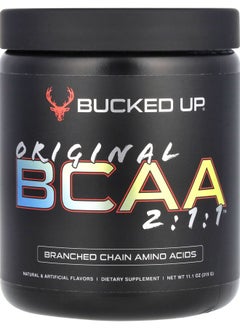 Bucked Up Original BCAA 2:1:1 Blue Pineapple 11.1 oz (315 g) 