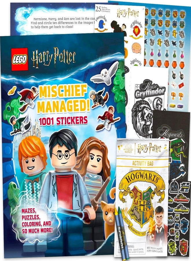 Harry Potter Lego Harry Potter Sticker Activity Set for Kids - Bundle with Activity Book with Over 1000 Stickers Plus More | Harry Potter Stickers for Boys, Girls - Image 2