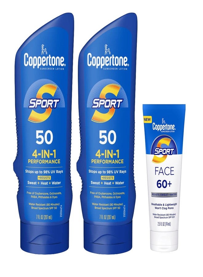 Coppertone Sport Sunscreen Pack, Multipack, 3 Items - Image 1
