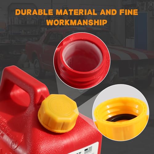 Niwicka Professional 5 Gallon Gas Can Cap - Replacement Lid for Gasoline Storage Containers, Fuel Tanks, Water Jugs - Durable, Coarse Thread Design, Ideal for Portable Gas Cans and Metal Gas Tanks - Image 4