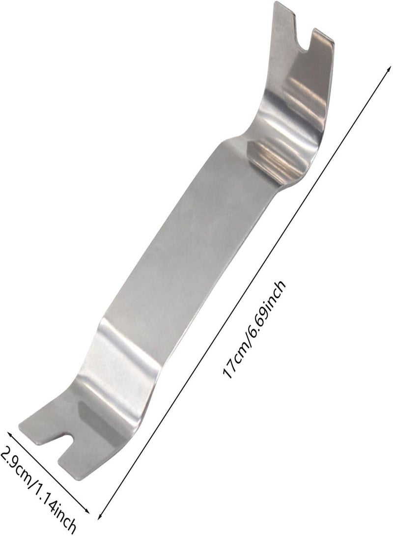 GGOOT Panel Removal Tool,Stainless Steel Car Audio Tool Thickened Tool - No Scratch Pry Tool, Auto Trim Tool Kit Car Interior Tools, Car Panel Door Window Tools - Image 4