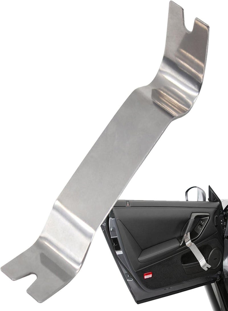 GGOOT Panel Removal Tool,Stainless Steel Car Audio Tool Thickened Tool - No Scratch Pry Tool, Auto Trim Tool Kit Car Interior Tools, Car Panel Door Window Tools - Image 5