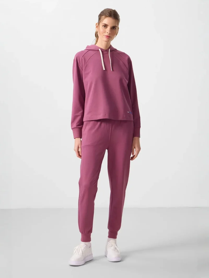 TOMMYLIFE TOMMY Oversized Hooded Sweatshirt And Pants Set