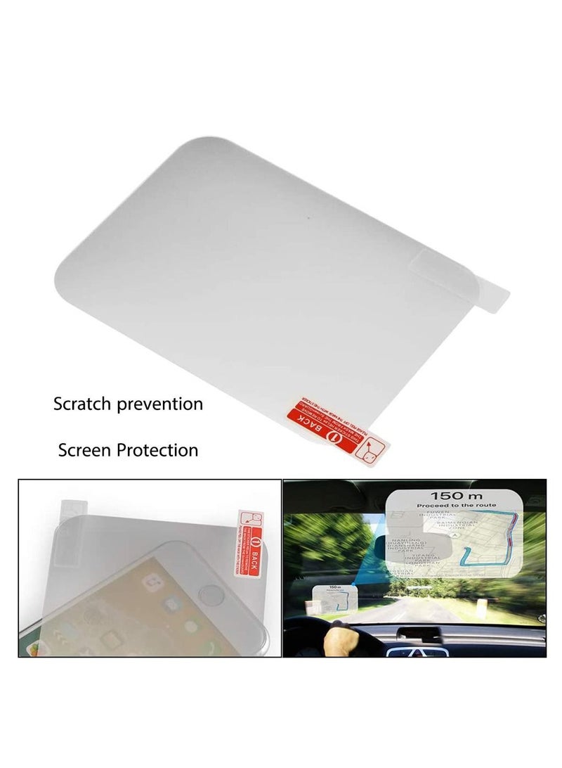 2-Pack Head Up Display HUD Reflective Windshield Protective Screen for All Car