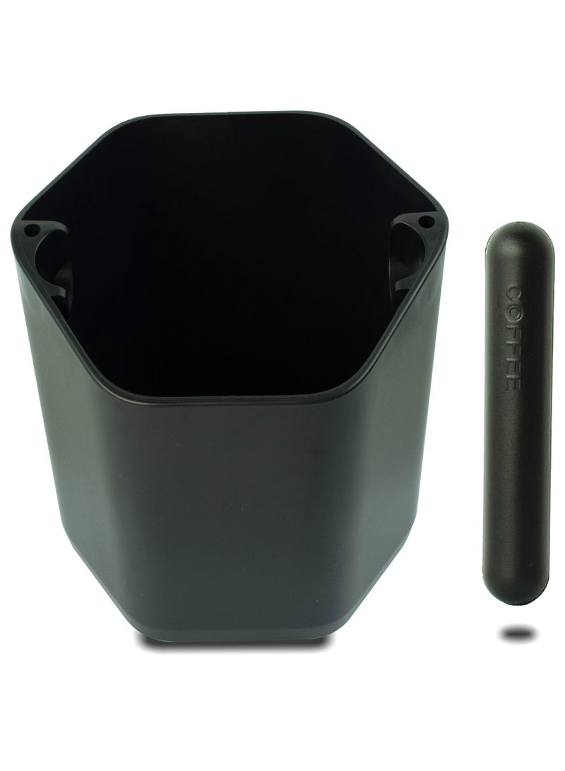 Coffee Knock Box Espresso Grounds Wast Bin Coffee Grind Disposal Box Multiple Size (Large) - Image 4
