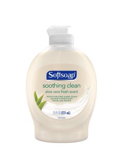 Softsoap Liquid Hand Soap with Flip Top Cap Soothing Clean Aloe Vera Fresh Scent  75 Fl Oz