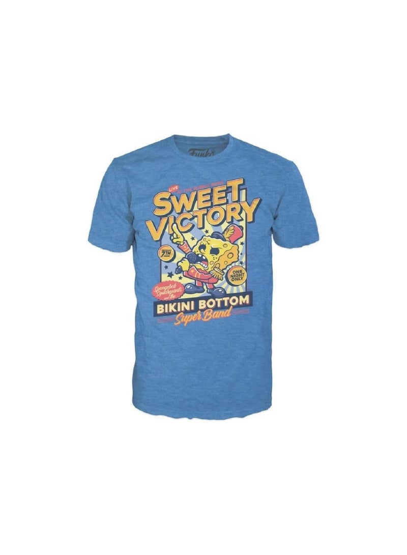 Funko POP & TEE: Spongebob- BandLDR- XL