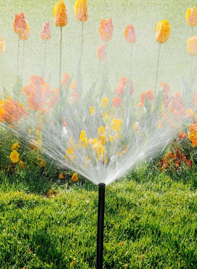 Kittmip 30 Pcs Sprinkler Nozzle 1/2 Inch Garden Misting Nozzles Adjustable 360 Degree Lawn Watering Universal Micro Irrigation Sprinkler Heads for Agriculture Lawn Watering Irrigation System - Image 5