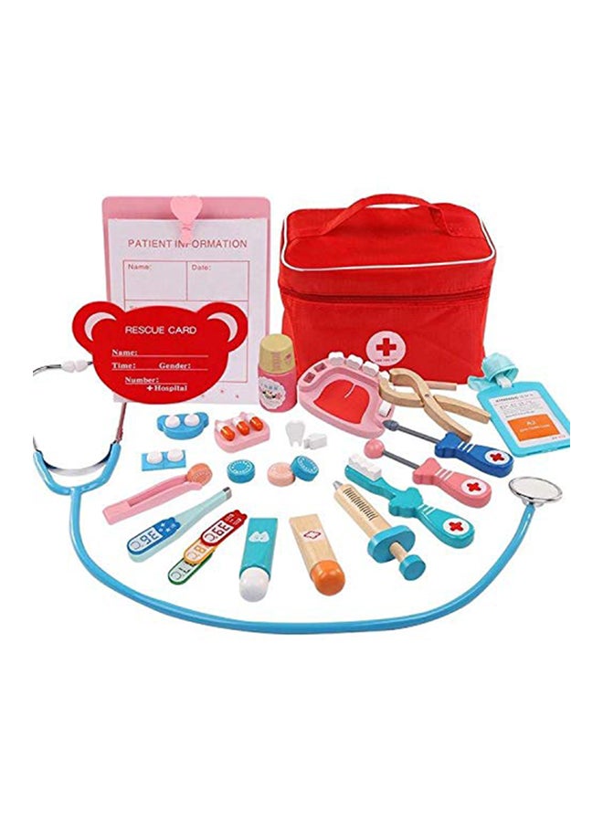 Doctor Dentist Wooden Pretend Play Set - Image 1