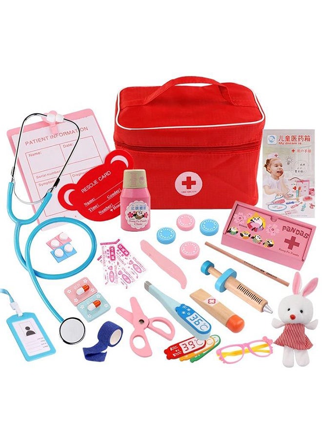 Doctor Dentist Wooden Pretend Play Set - Image 4