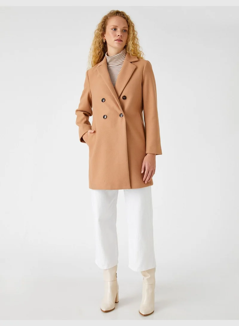 Koton  Wrapped Midi Coat for Women | Best Price UAE
