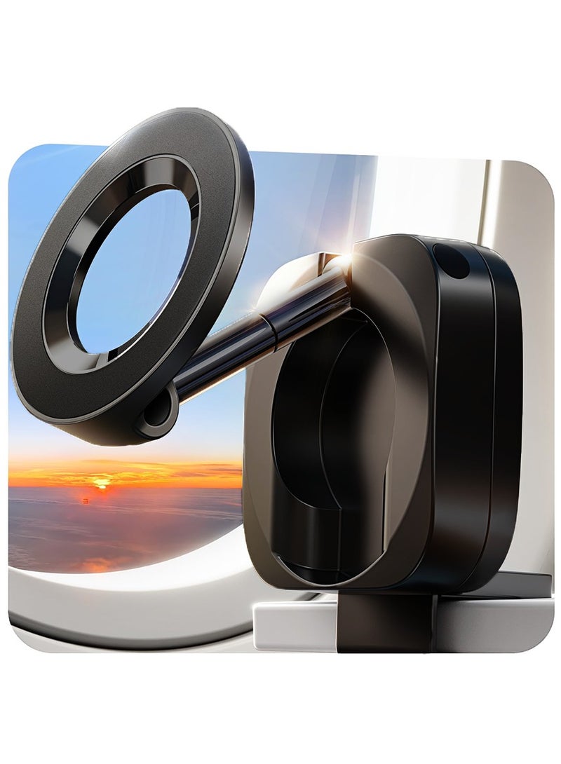 إكس ليفيل حامل هاتف مغناطيسي، مناسب للطائرات، مناسب للمكتب، السفر، أساسيات العطلات الأوروبية، رحلات الطيران الطويلة، أساسيات السفر القصير، مناسب للأطفال والنساء، مناسب لهواتف iPhone 17، 16 Pro Max، 15، Samsung Galaxy S25، S24، S23، معظم الهواتف الذكية، ملحقات السفر MagSafe، ملحقات الرحلات البحرية، حوامل كاميرات الهواتف. - Image 1