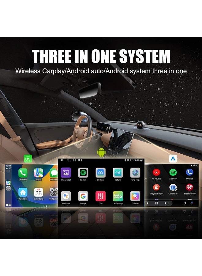  فيكتوال صندوق AI لاسلكي CarPlay محول Android Auto مع Netflix و YouTube محول WIFI - Image 4
