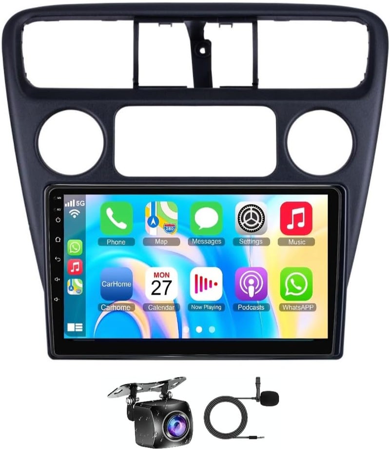 Vierex Fit Honda ACCORD Car Stereo Honda ACCORD 6 Android Screen 1998-2003 with CarPlay, Android Auto, GPS Navigation, Bluetooth, WiFi, FM, AHD Camera Included (4+32GB Carplay 8 CORE) - Image 1