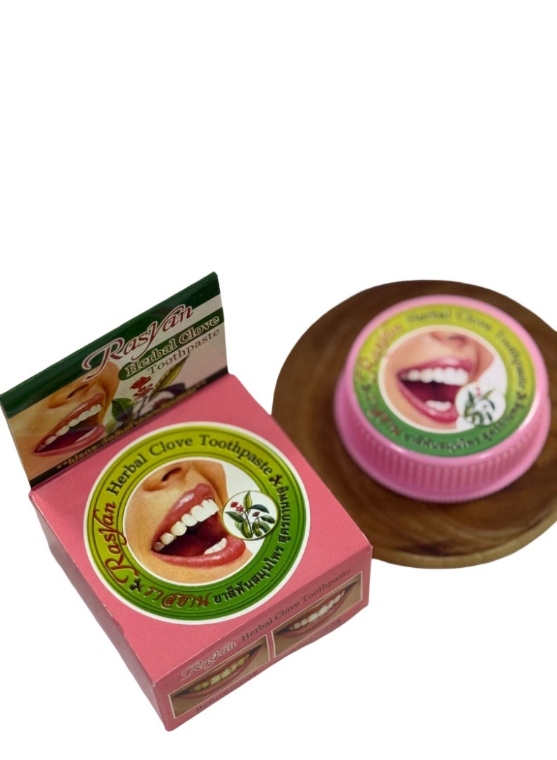 Rasyan Herbal Clove Toothpaste Whitening Natural Formula 25g