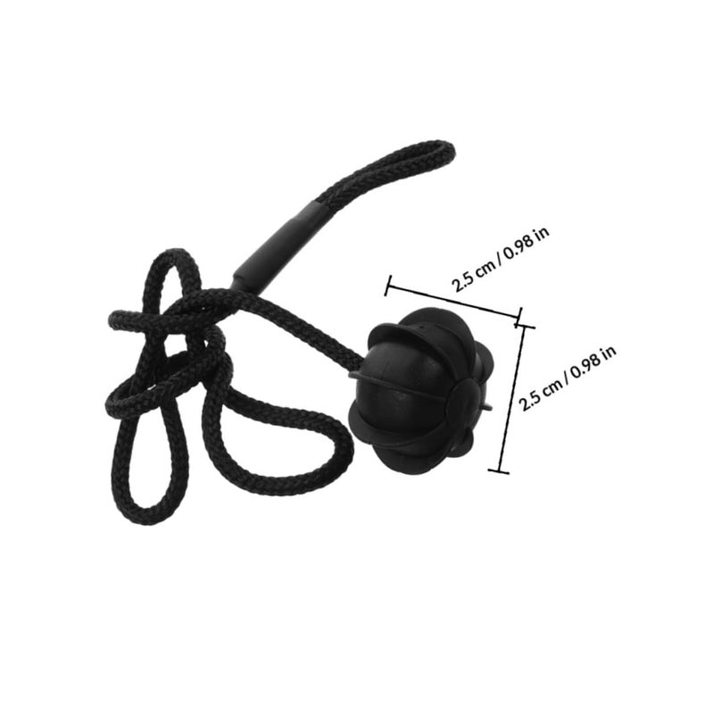 2Pcs Car Rear Parcel Shelf String Straps Black Trunk Storage Tray Tie Compatible with Golf - Image 3
