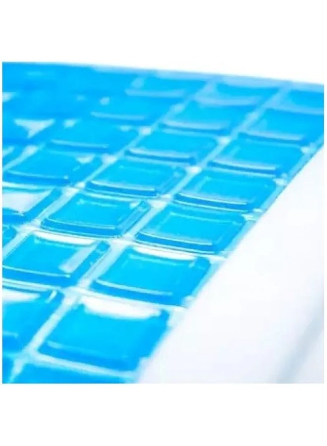 ارينا وسادة ميموري كونتور بطبقة جل باردة أبعاد 56x35x9-11 سم، تحتوي على تقنية جل التبريد وغطاء مسامي لتجربة نوم مريحة ومنعشة. - Image 3