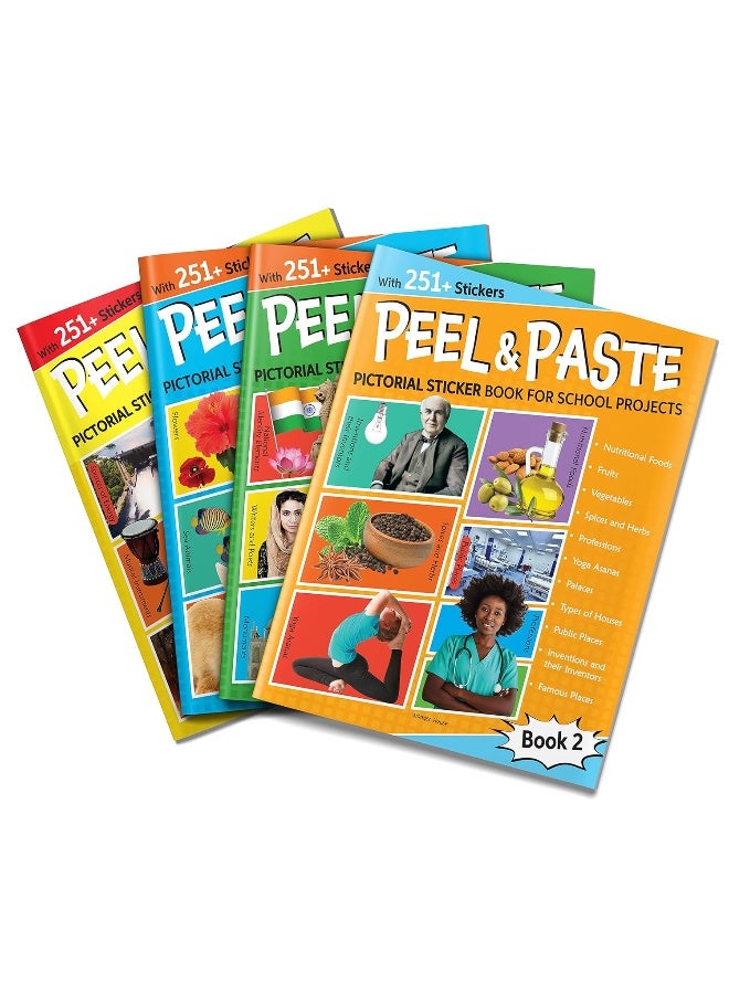 Peel & Paste - Pictorial Sticker Book For School Projects - Book 2  - Image 3