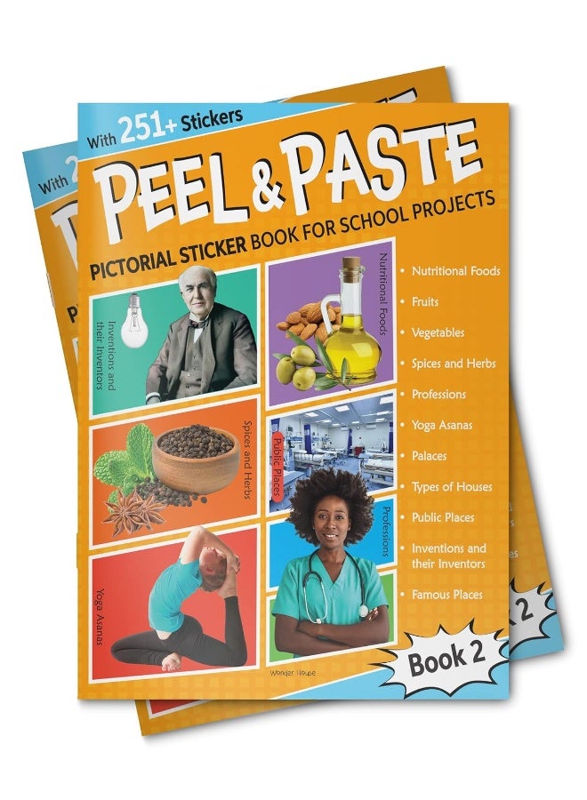 Peel & Paste - Pictorial Sticker Book For School Projects - Book 2  - Image 5