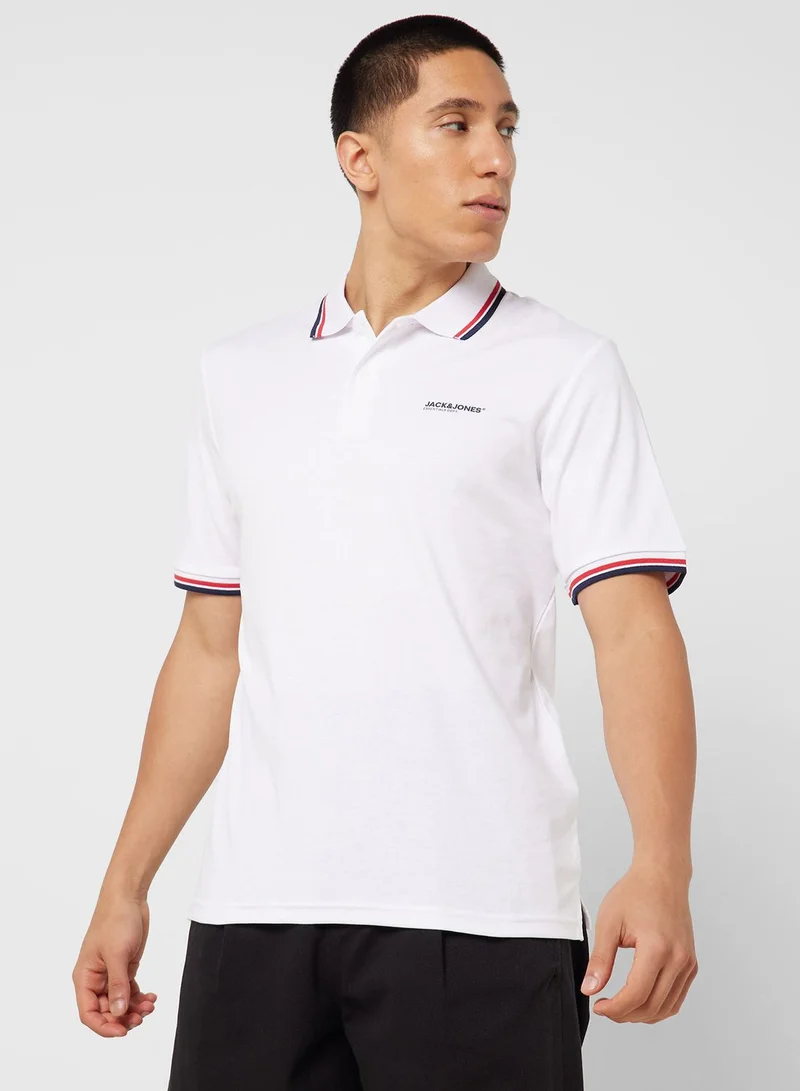JACK & JONES Logo Polo