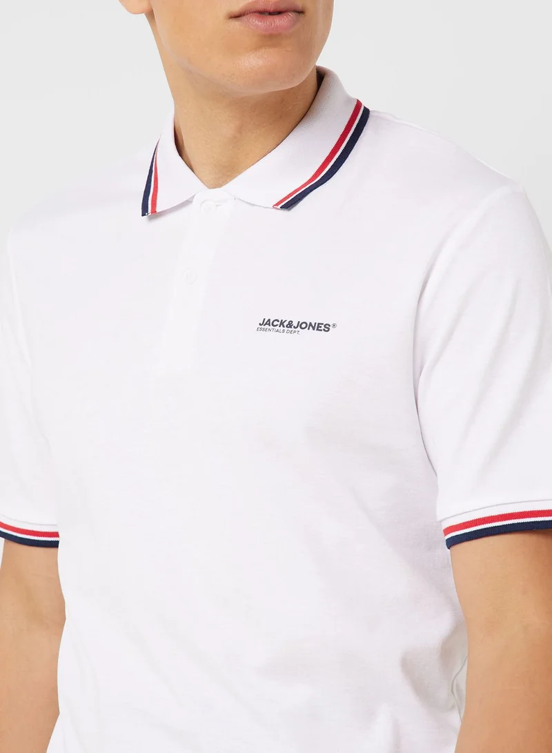 JACK & JONES Logo Polo