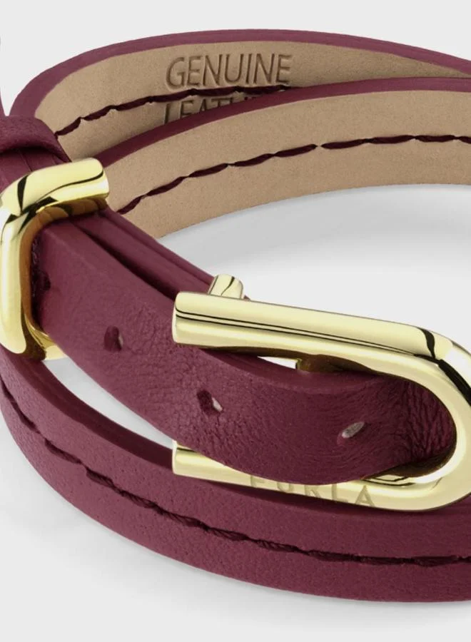 Furla Buckle  Stacked Bracelet