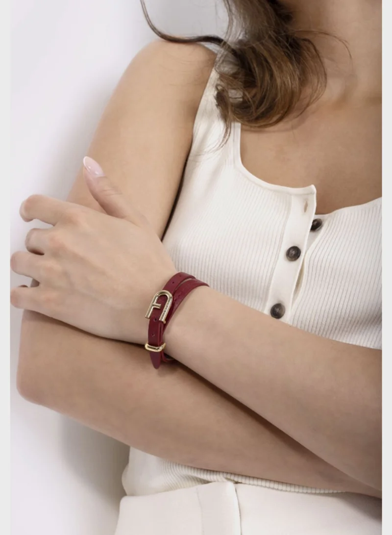 Furla Buckle  Stacked Bracelet