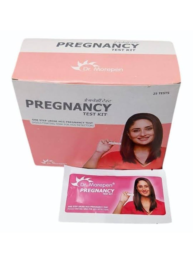 مجموعة اختبار الحمل من دكتور موربين، عبوة من 25 قطعة