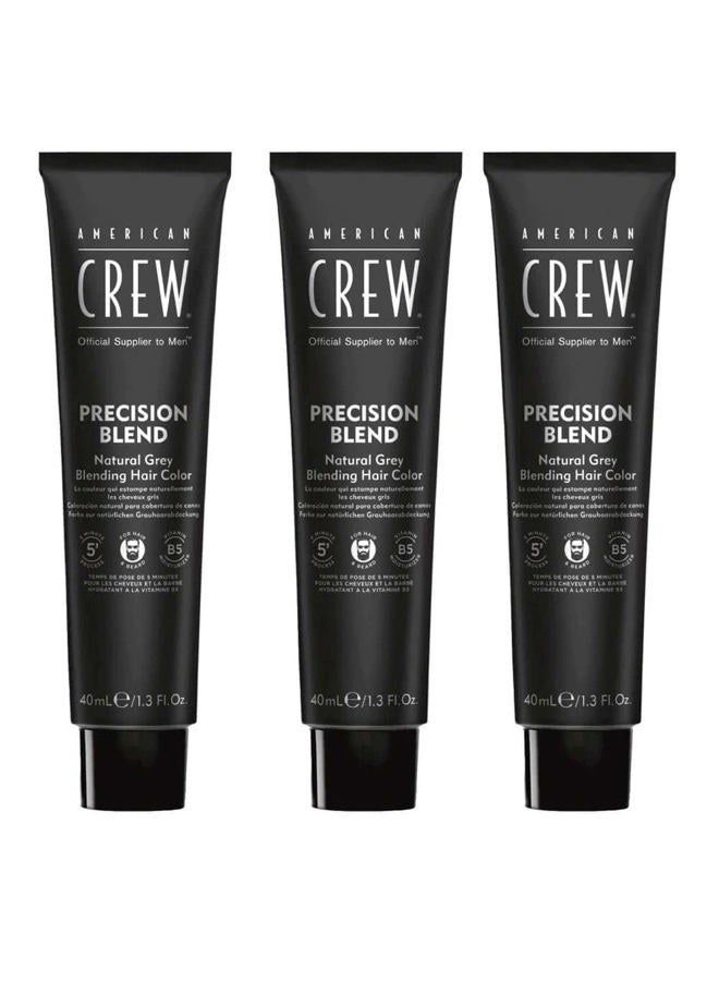 AMERICAN CREW لون شعر دقيق، رمادي متوسط، 120 مل - Image 1