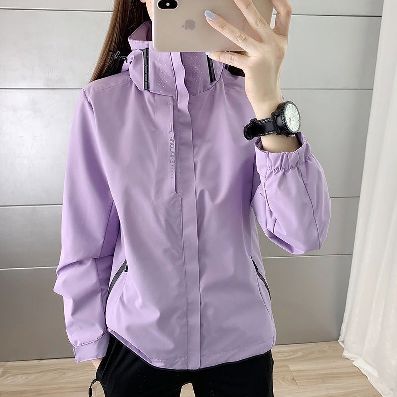 Outdoor Waterproof Jacket for Men and Women, Thin Style, Suitable for Travel and Hiking, Customizable with Logo