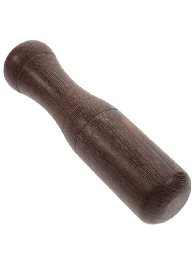 Wooden Garlic Grinding Rod Pestle 17.5cm Spice Stick Kitchen Food Muddler - Image 1
