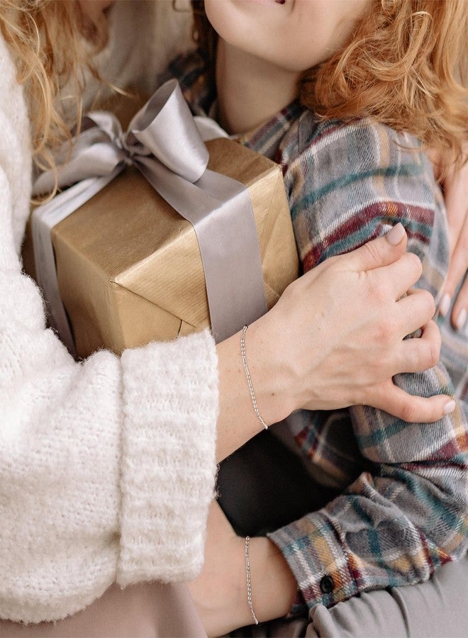 Lcherry سوار "إل تشيري كوزين" برمز مورس، سوار وعد للزوجين، سوار قابل للتعديل، هدية صداقة للنساء، قطعتان - Image 2