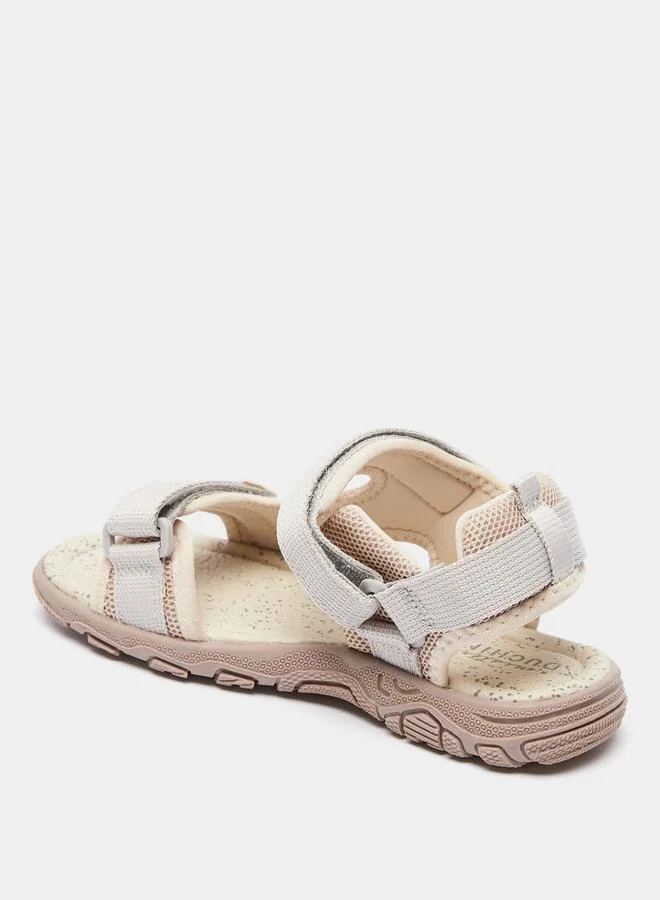 Mister Duchini Textured Floaters with Hook and Loop Closure