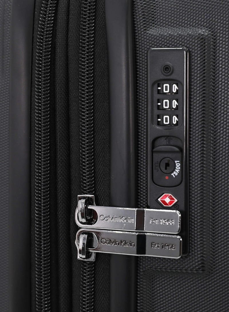 Calvin Klein 3-Piece Hardshell Luggage Set with Spinner Wheels, TSA Lock - Expandable Suitcase Trolley for Travel - Image 5
