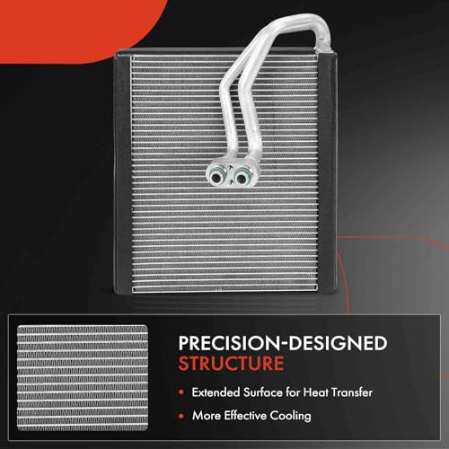 A-Premium A/C Evaporator Core Compatible with Hyundai Accent 2012-2017, Veloster 2012-2017, with Pressing Plate - Image 5