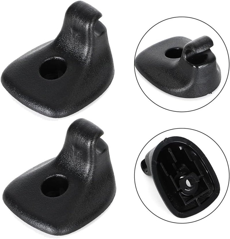 Wivplex Sun Visor Hook Clip Set for Chrysler Sebring - Image 5