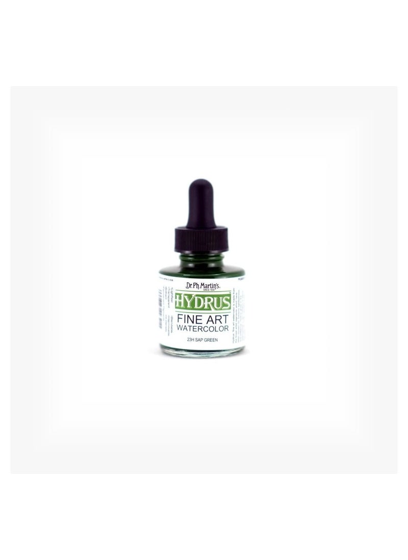 Dr. Ph. Martin's - Dr. Ph. Martin's Hydrus Fine Art Liquid Watercolor - 15 ML - Sap Green - Image 1