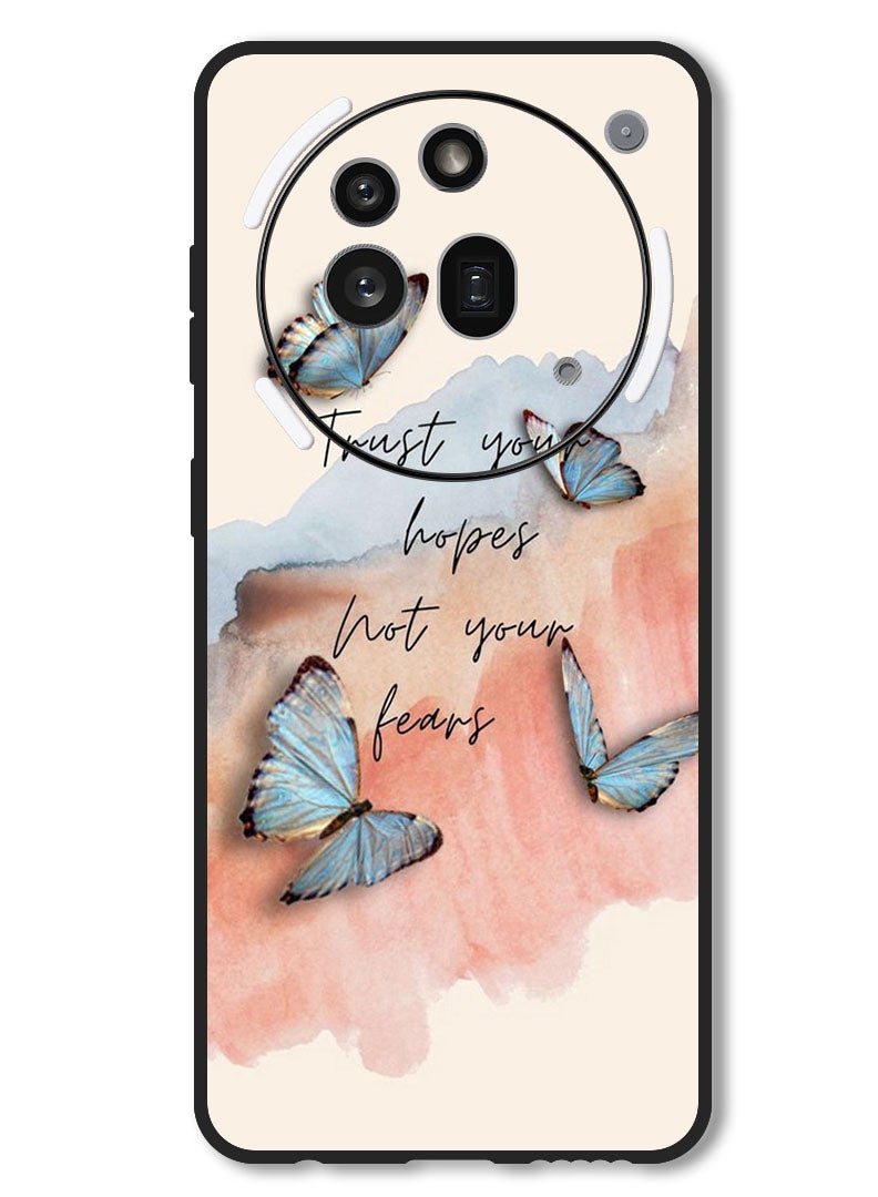 Theodor Case Compatible with Nothing Phone 3a Pro Protection Shockproof Bumper Cover Trust hopes - Image 1