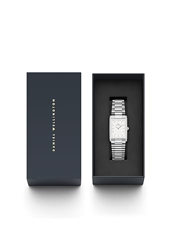 Daniel Wellington Bound Link 32x22mm Women's Watch, Silver Watch for Women - Image 5