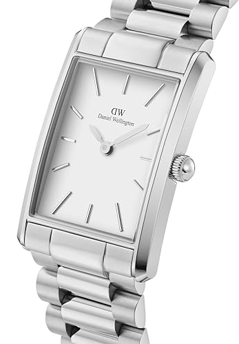 Daniel Wellington Bound Link 32x22mm Women's Watch, Silver Watch for Women - Image 3