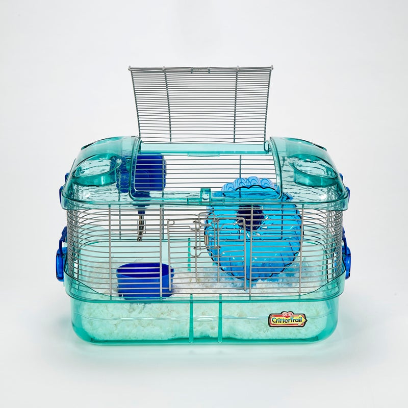 Kaytee CritterTrail Quick Clean Habitat for Pet Gerbils, Hamsters or Mice - Image 3