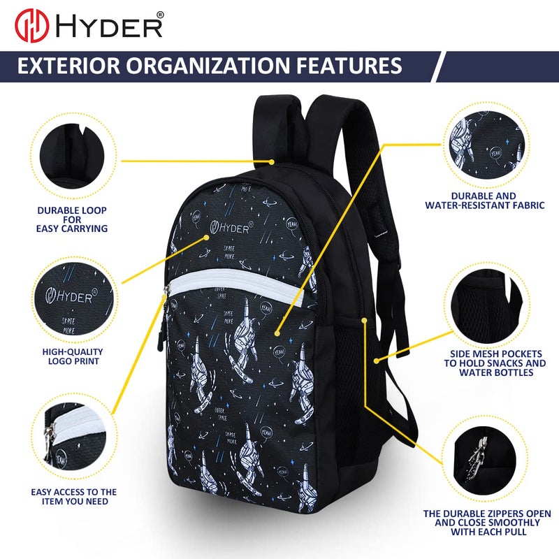 HYDER Kids 20L Seamless Printed Cartoon Best Stylish Waterproof Lightweight Casual/Picnic/Tuition/School Bag/Backpack for Children Boys And Girls - Image 3