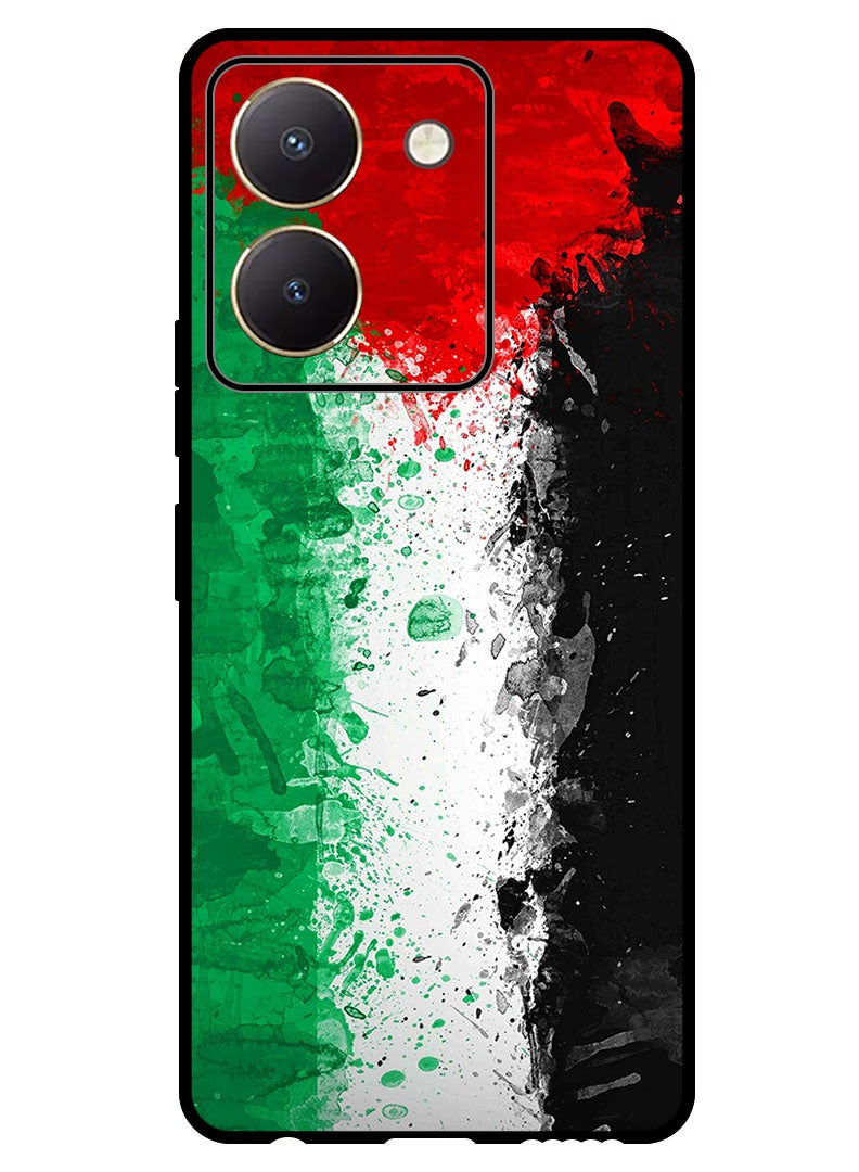 Theodor Protective Case Anti Scratch Shock Proof Bumper Cover For Vivo Y27s Palestine Flag 1 - Image 1