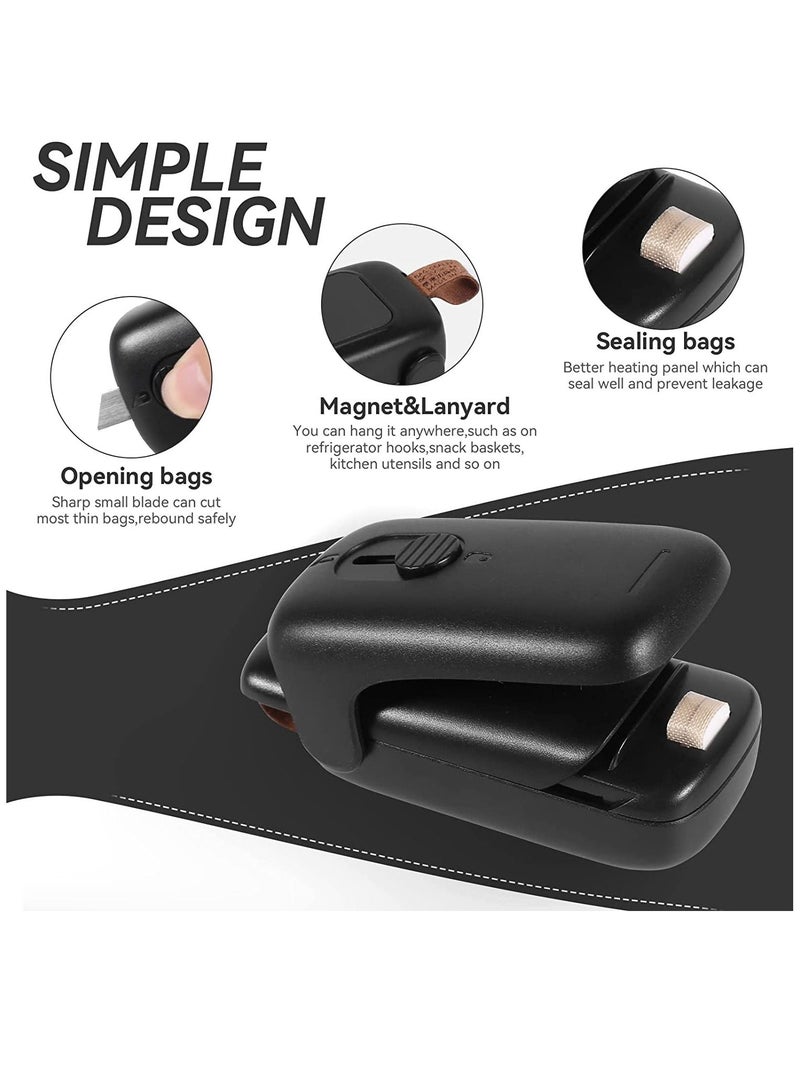 Mini Bag Sealer Black  - Image 2