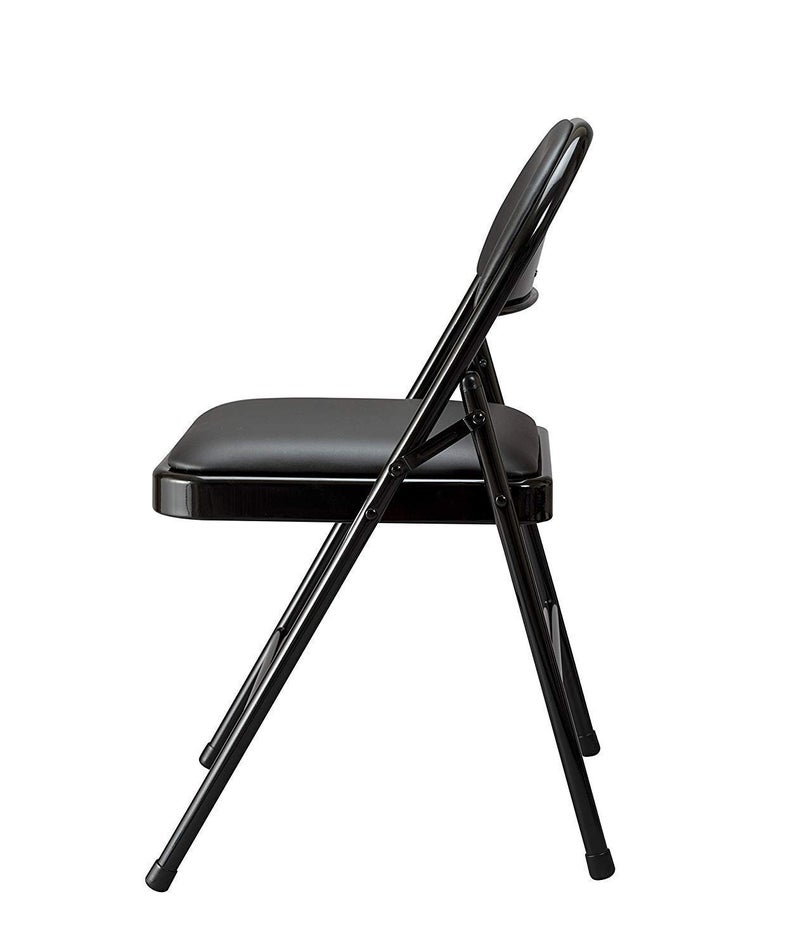 Ritmo Premium Multipurpose Seat and Back Cushion Foldable Chair Elias Guest Chairs Set of Fabric Cover Sturdy Folding Chair and Folding Chair Set Made of Steel Foldable